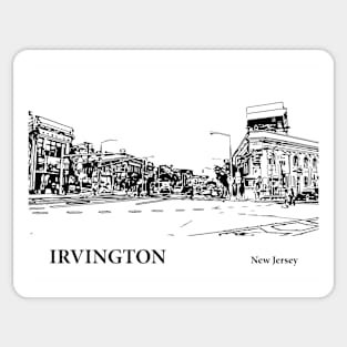 Irvington New Jersey Sticker